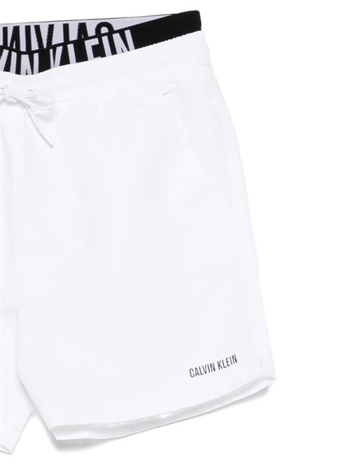 Boxer intimo uomo Calvin Klein bianco doppio elastico Intense Calvin Klein | LV00N61015100